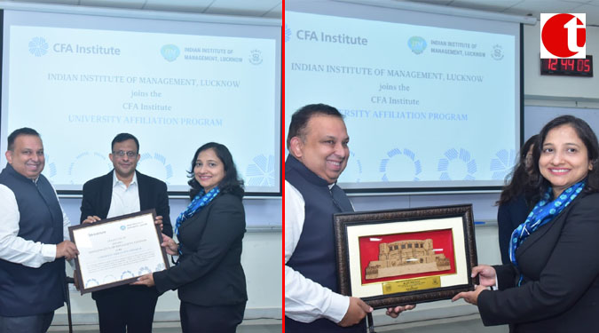 IIM Lucknow joins CFA Institute University Affiliation Program