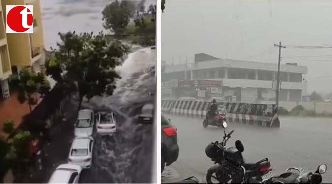 #Watch: Cars swept away as heavy rainfall lashes Tamil Nadu amid cyclone Michaung