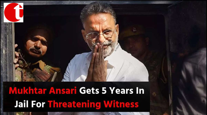 Mukhtar Ansari Gets 5 Years In Jail For Threatening Witness