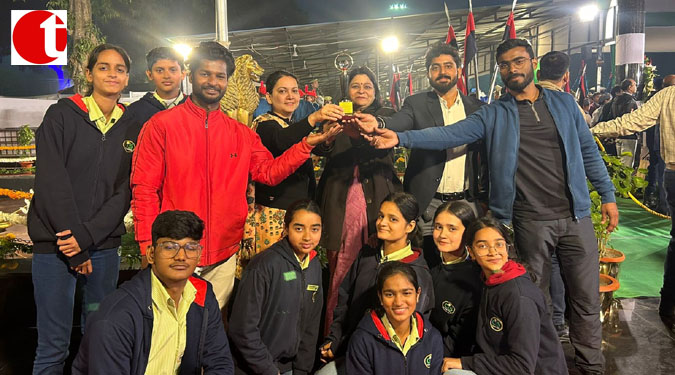 City International School Manas City Indiranagar Lucknow Wins Third Prize for Best Cultural Event (Dance)