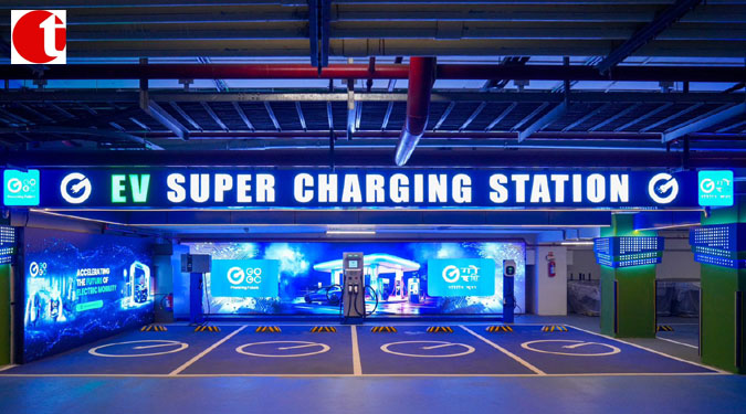 लुलु मॉल में खुला इलेक्ट्रिक व्हीकल चार्जिंग स्टेशन