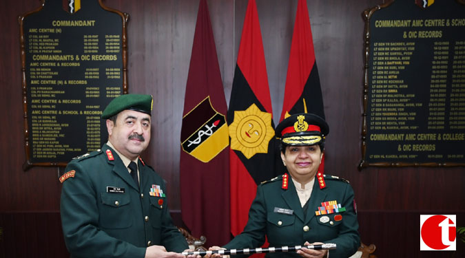 Lieutenant General Kavita Sahai, Assumed the appointment of Commandant Army Medical Corps Centre And College, Lucknow