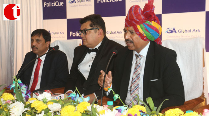 Global Ark Consultancy’s office and PoliciCue’s new branch inaugurated by Mr Tapan Singhel MD Bajaj Allianz in Lucknow