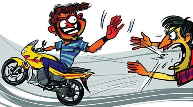 लखनऊ : ट्रैफिक पुलिस में तैनात होमगार्ड की बाइक चोरी