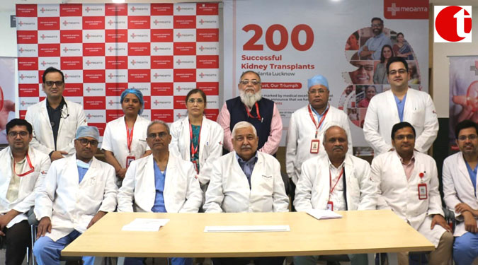 Medanta Hospital Lucknow Achieves Monumental Milestone: 200 Successful Kidney Transplants