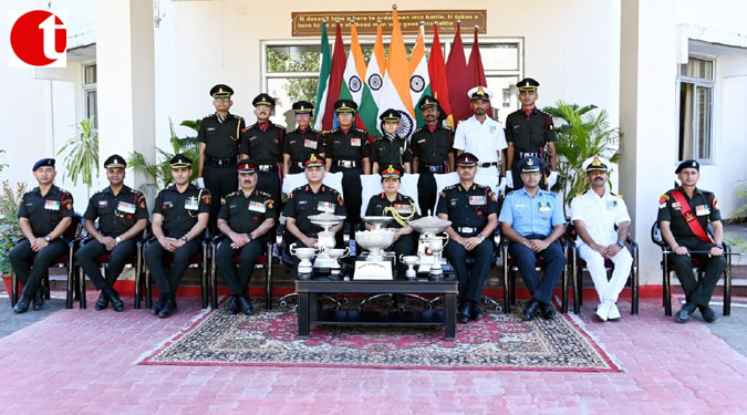 Course Ending Parade Medical Officers Basic Course (MOBC)-246 held at Officers Training College of AMC Centre & College, Lucknow