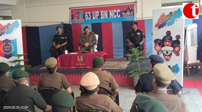 Annual Administrative Inspection of 63 UP NCC Battalion Conducted By Brig. Neeraj Punetha, Group Commander, NCC Group Headquarters Lucknow