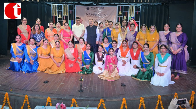 Raag Prabhat – Kathak Nritya Bhumi and Rachana Prabhat Productions organized ‘NavPrabhat’, a kathak event at Sangeet Natak Akademi, Lucknow