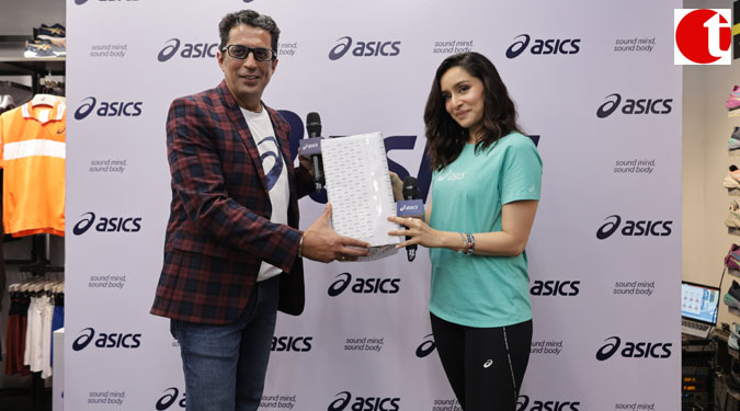 ASICS Introduced the latest footwear Gel Quantum 360 VIII with Shraddha Kapoor at Lucknow Store