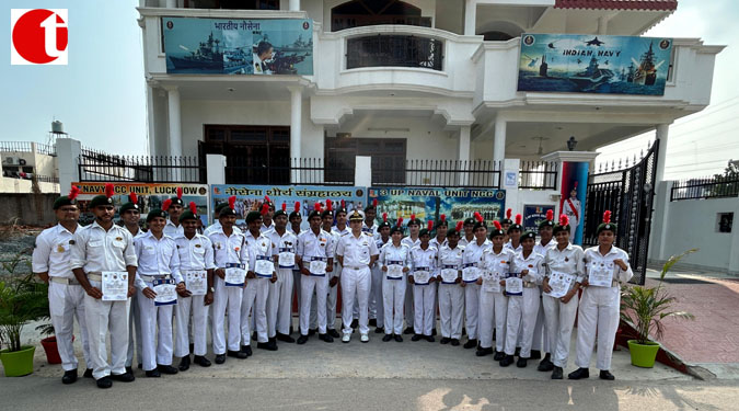 3 UP Naval Unit NCC Lucknow Conducts 'B' & 'C' Certificate Distribution Ceremony