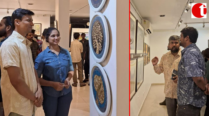 4th August 2024, an international art exhibition "Towards Nature" was organized by Art Family, India at Kala Srot Art Gallery