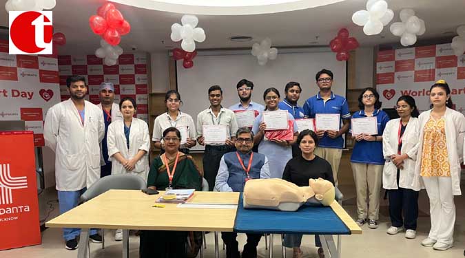 Medanta Hospital Empowers Students as Heart Health Ambassadors on World Heart Day