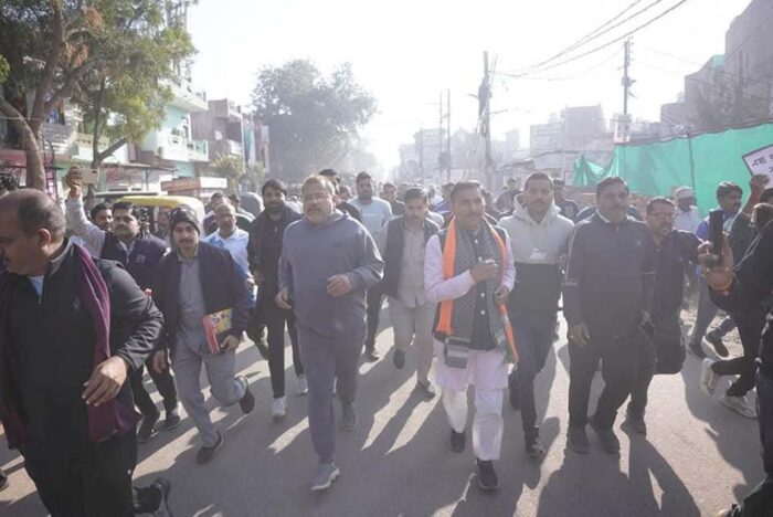 ऊर्जा मंत्री तोमर के आहवान पर स्वच्छ, हरे-भरे और नशा मुक्त ग्वालियर के लिए दौड़े शहरवासी