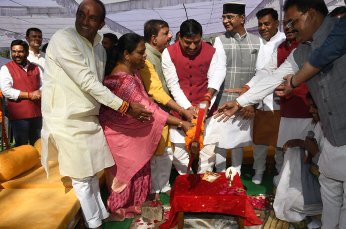 सीएम डॉ. यादव ने सीवेज प्रोजेक्ट के कार्यों का भूमिपूजन किया,  अमृत-2.0 के तहत 400.27 करोड़ रुपए के सीवेज प्रोजेक्ट की शुरुआत