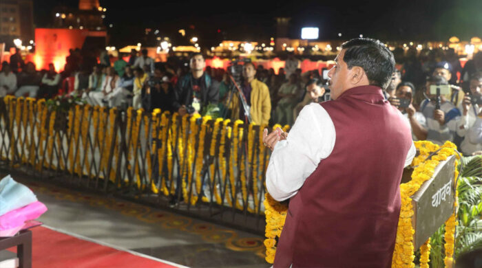मुख्यमंत्री ने महालोक परिसर में 22.5 करोड़ रुपए की लागत से नवनिर्मित सेतु का किया लोकार्पण