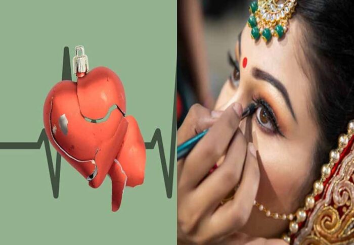 मुजफ्फरनगर में ब्यूटी पार्लर में संजते-संवरते दुल्हन को हार्ट अटैक, हुई मौत
