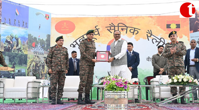 OVERWHELMING RESPONSE OF VETERANS ATTEND EX-SERVICEMEN RALLY AT AMC STADIUM, LUCKNOW CANTT