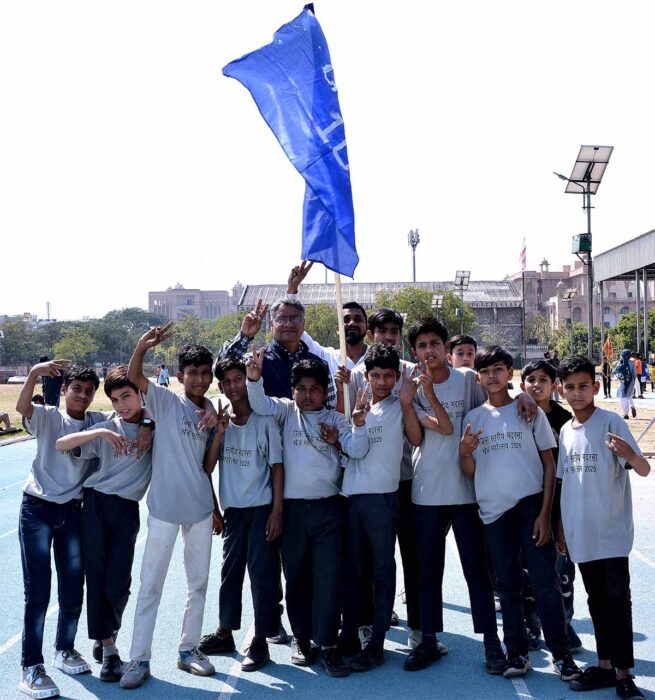 अल्पसंख्यक विभाग ने किया मदरसा खेल महोत्सव आयोजन