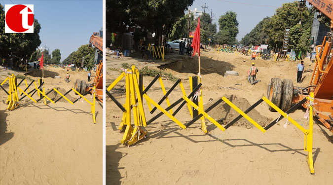 Repair of road subsidence completed in Vikas Nagar, citizens get relief Suez India team completed the work in two months amid complex challenges