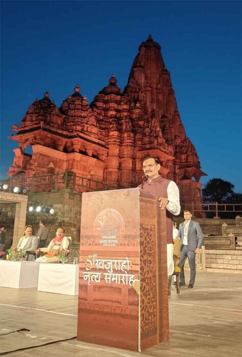 विष्णुदत्त शर्मा ने कहा- वर्ल्ड हेरिटेज सिटी खजुराहो में विकास की अपार संभावनाएं