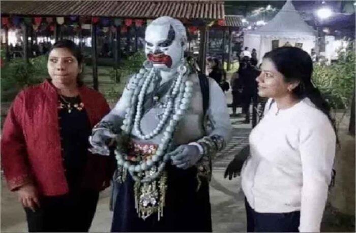 फरीदाबाद जिले में सूरजकुंड लगा मेला, आकर्षण का केंद्र बना ‘चिराग से निकला जिन्न’