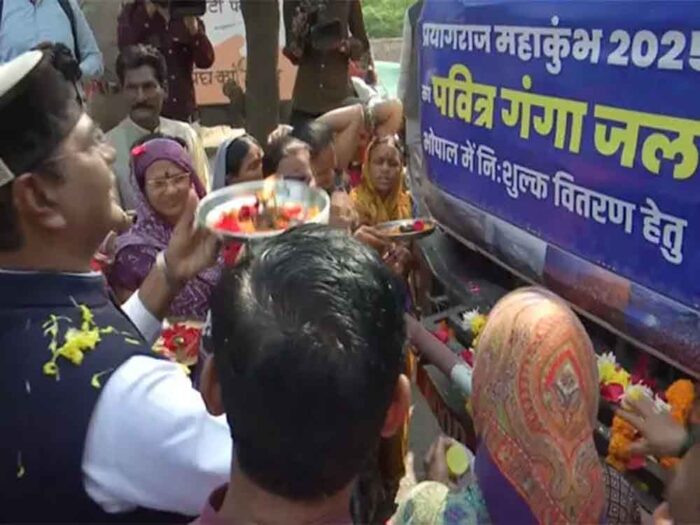 नरेला विधानसभा के हर घर में होगा प्रयागराज महाकुंभ गंगा जल का वितरण- मंत्री सारंग
