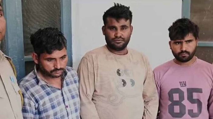ट्रेन में यात्रियों के पर्स और बैग में चीरा लगाकर चोरी करने वाले सांसी गैंग के चार आरोपियों गिरफ्तार