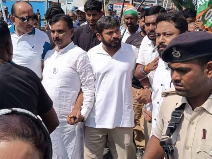 अररिया में कन्हैया कुमार के बाउंसरों के साथ कांग्रेस कार्यकर्ताओं का विवाद, पदयात्रा छोड़ दिल्ली रवाना