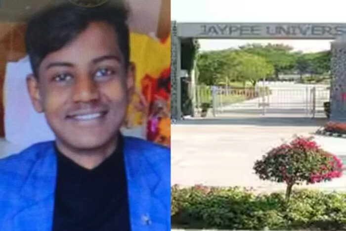 जेपी यूनिवर्सिटी के छात्र ने गुरुवार तड़के हास्टल की चौथी मंजिल से कूदकर की आत्महत्या
