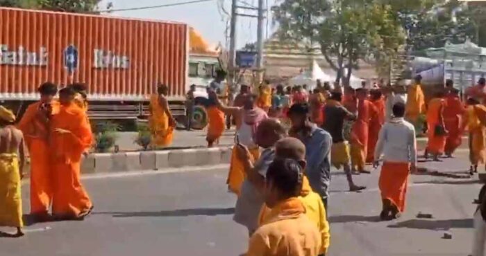 ब्राह्मणों को खाना परोसने को लेकर कुरुक्षेत्र में विवाद, एक को लगी गोली