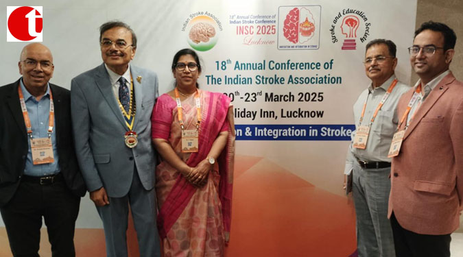 18th Annual Conference Of India Stroke Association INSC 2025, Lucknow Fostered Global Collaboration For Shaping The Future Of Stroke Care