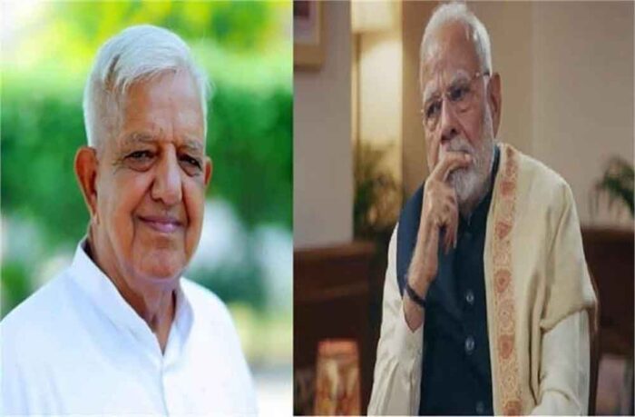 प्रधानमंत्री नरेंद्र मोदी ने पूर्व मंत्री व दादरी से दो बार विधायक रहे सतपाल सांगवान के निधन पर दु:ख जताया