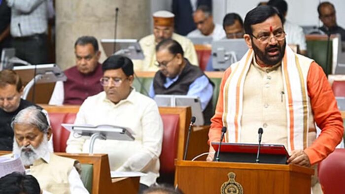 हरियाणा में बजट हुआ पेश, प्रदेश के गुरुग्राम और पंचकूला में एआई हब बनाने का ऐलान किया