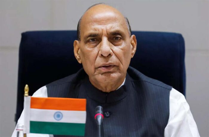 गोली चलाए बिना सबसे बड़ी बाधा ‘अनुच्छेद 370’ को हटाकर जम्मू-कश्मीर का देश में पूर्ण विलय किया: राजनाथ सिंह