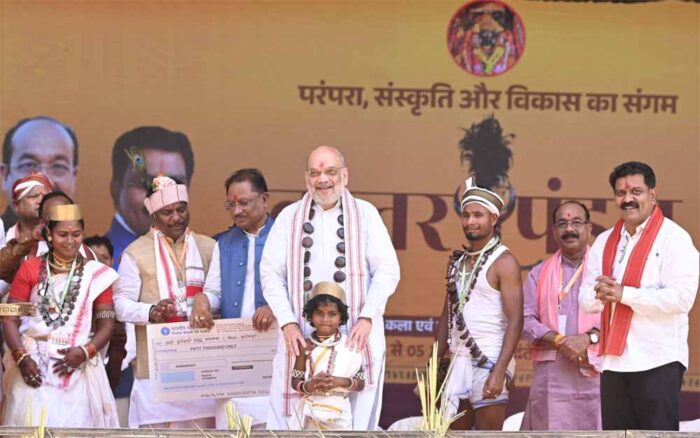 केंद्रीय गृहमंत्री अमित शाह ने बस्तर पण्डुम को अगले वर्ष से राष्ट्रीय महोत्सव के रूप में मनाने की घोषणा की