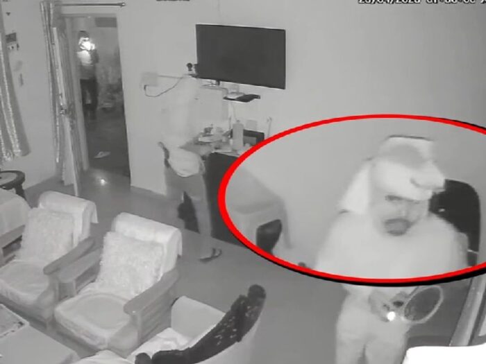लखनऊ: रिटायर्ड अधिकारी के घर में हुई लाखों की चोरी; वारदात CCTV में हुई कैद