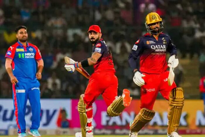 रॉयल चैलेंजर्स बेंगलुरू क्रुणाल के हाथ और विराट के साथ से जीती , बन गए टेबल टॉपर