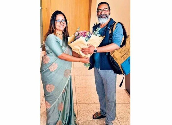 मुख्यमंत्री हेमंत सोरेन का बार्सिलोना में गर्मजोशी से स्वागत