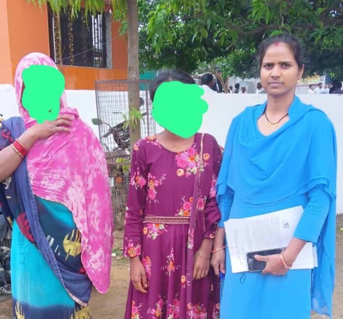 थाना जैतहरी जिला अनूपपुर पुलिस द्वारा आफत बालिका की तलाश कर उसके माता-पिता के सुपुर्द किया गया
