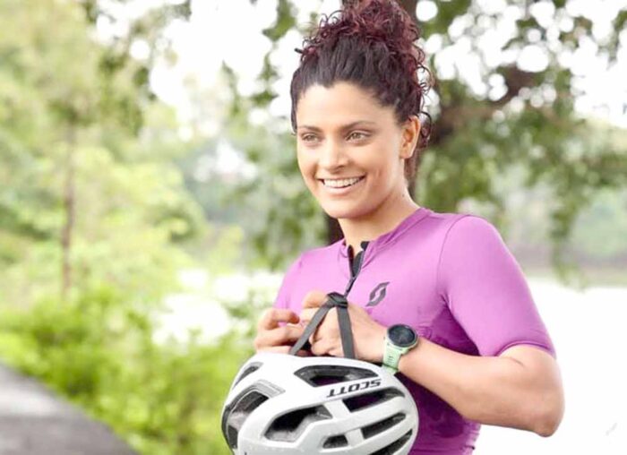 सैयामी खेर ने शूटिंग से लिया ब्रेक, नासिक पहुंची आयरनमैन 70.3 ट्रायथलॉन की तैयारी के लिए