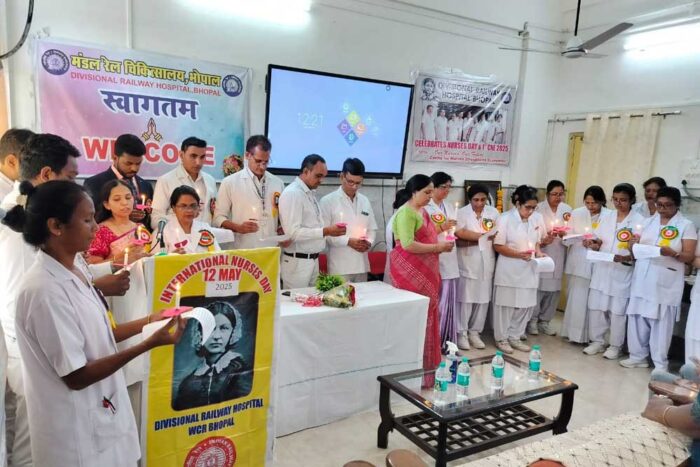 इंटरनेशनल नर्सेस डे: एक नेतृत्व की आवाज – मंडल रेल चिकित्सालय