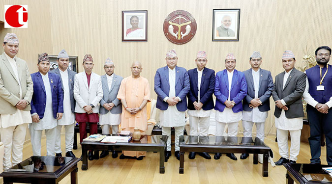 नेपाल के सुदूर पश्चिमी प्रांत के मुख्यमंत्री ने की सीएम योगी आदित्यनाथ से मुलाकात