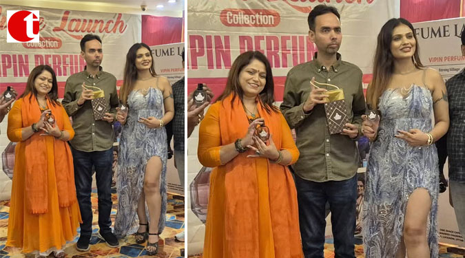 एक्ट्रेस शाइना कौशिक ने लांच की विपिन परफ्यूम की सिडक्टिव रेंज