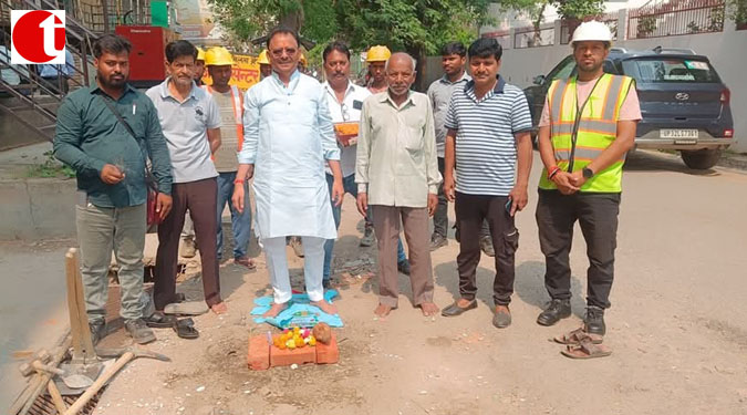 मुंशीपुलिया सेक्टर-16 में जलभराव से मिलेगी राहत, सुएज इंडिया डाल रही नई सीवर लाइन