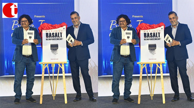 चेतन भगत ने किया ‘वर्ल्ड ऑफ बेसाल्ट रिइनफोर्समेंट' का विमोचन: टिकाऊ इंजीनियरिंग की ओर एक नया कदम