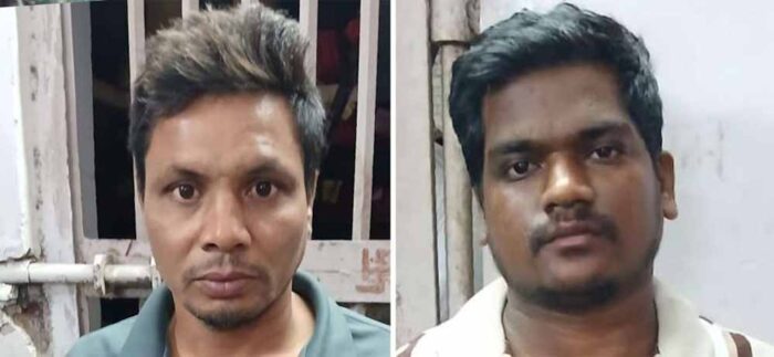 मुंशी से 8.75 लाख रुपए की लूट, पुलिस और क्राइम ब्रांच की टीम ने दो आरोपियों को किया गिरफ्तार
