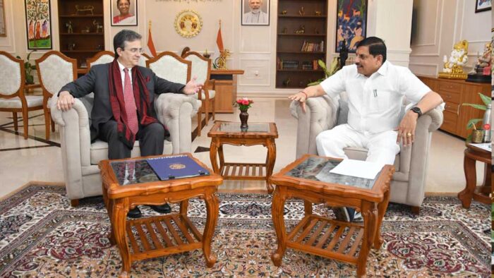 मध्यप्रदेश बनेगा भारत-फ्रांस सांस्कृतिक और पर्यटन सहयोग का नया केंद्र:मुख्यमंत्री डॉ. यादव