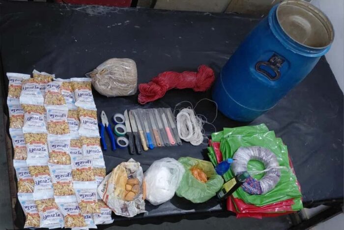 बालाघाट पुलिस ने एक बार फिर नक्सलियों के मंसूबों पर पानी फेरा, आईईडी बनाने हेतु जमा की गई सामग्री बरामद
