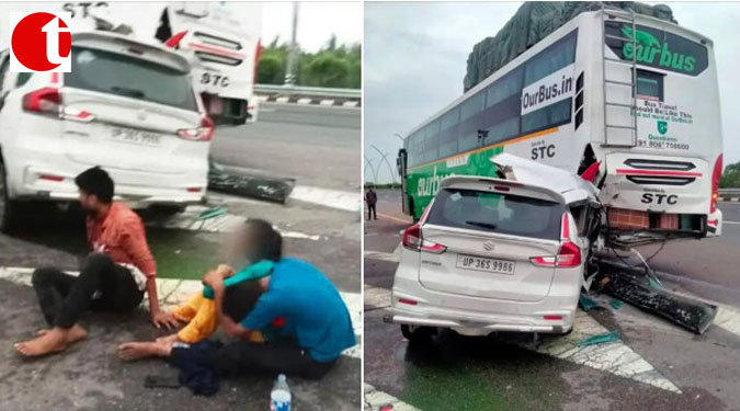 नाबालिग को लेकर लौट रहे लखनऊ के दरोगा की मौतः 2 महीने पहले पिता बने थे, शव देख मां बेसुध; उन्नाव में बस में घुसी अर्टिगा