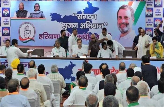 हरियाणा में कांग्रेस का संगठन बनाने में विफल रहने के बाद अब राहुल गांधी ने स्वयं कमान संभाल ली